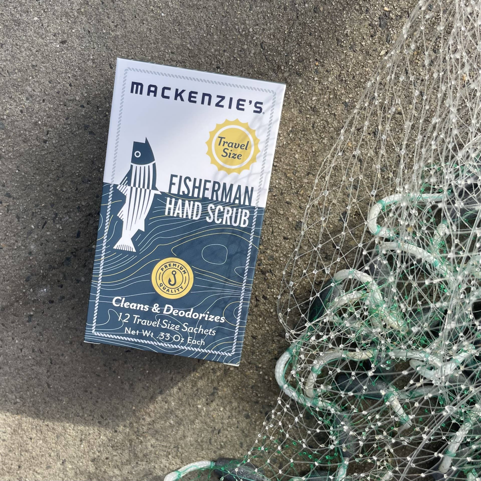 Fisherman Hand Scrub Travel Sized Packets .33 oz (12 qty)