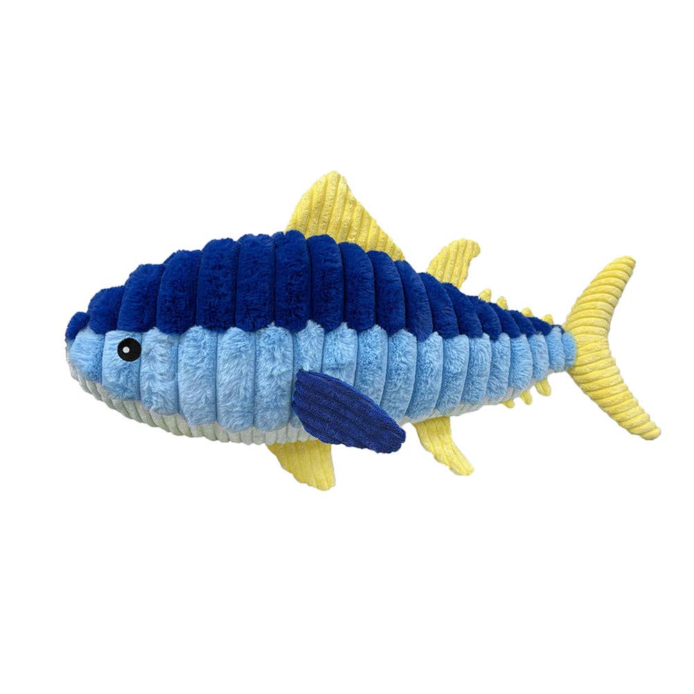 Ocean Friends Tuna Squeaky Plush Dog Toy, 26"