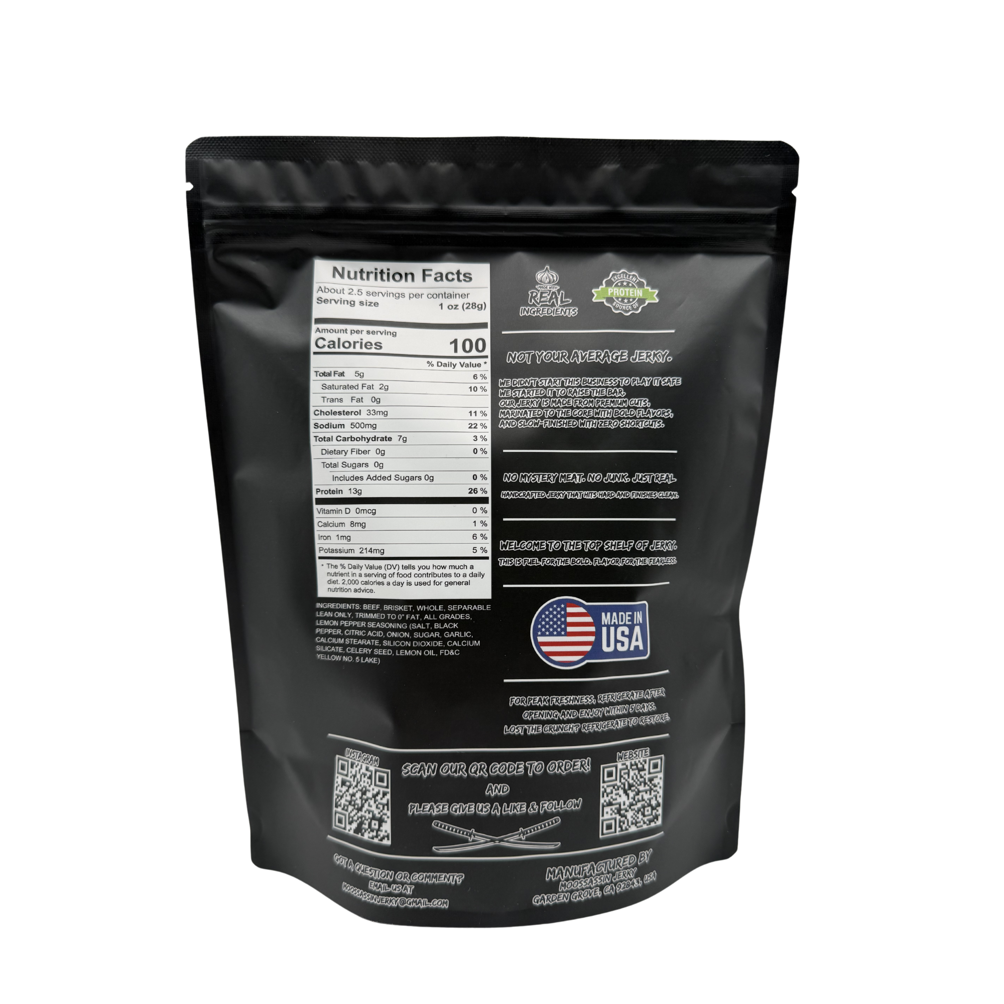 MOOSSASSIN THIN & CRISPY JERKY CHIPS