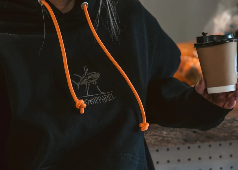 Navy Apparel - School of Fish Hoodie