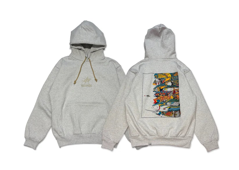Navy Apparel - School of Fish Hoodie