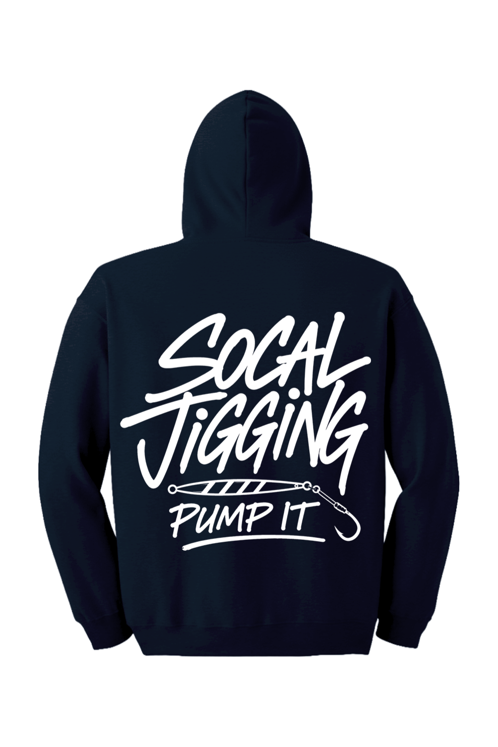 SOCAL JIGGING PUMP IT ZIP HOODIE