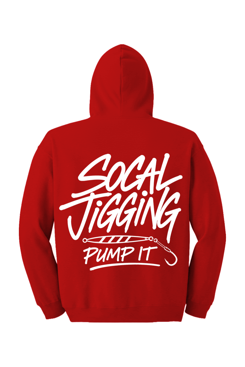 SOCAL JIGGING PUMP IT ZIP HOODIE