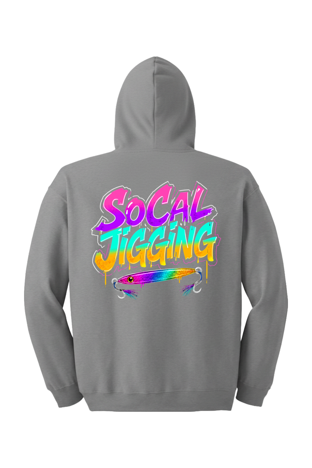 SoCal Jigging Retro Zip Hoodie