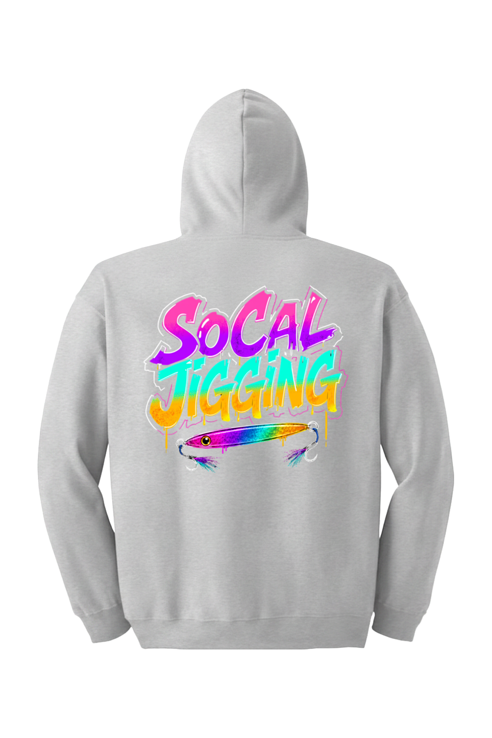 SoCal Jigging Retro Zip Hoodie