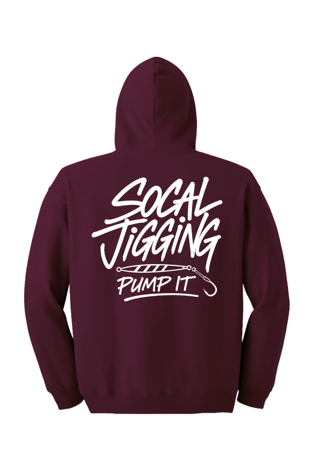 SoCal Jigging Pump It Zip Hoodie
