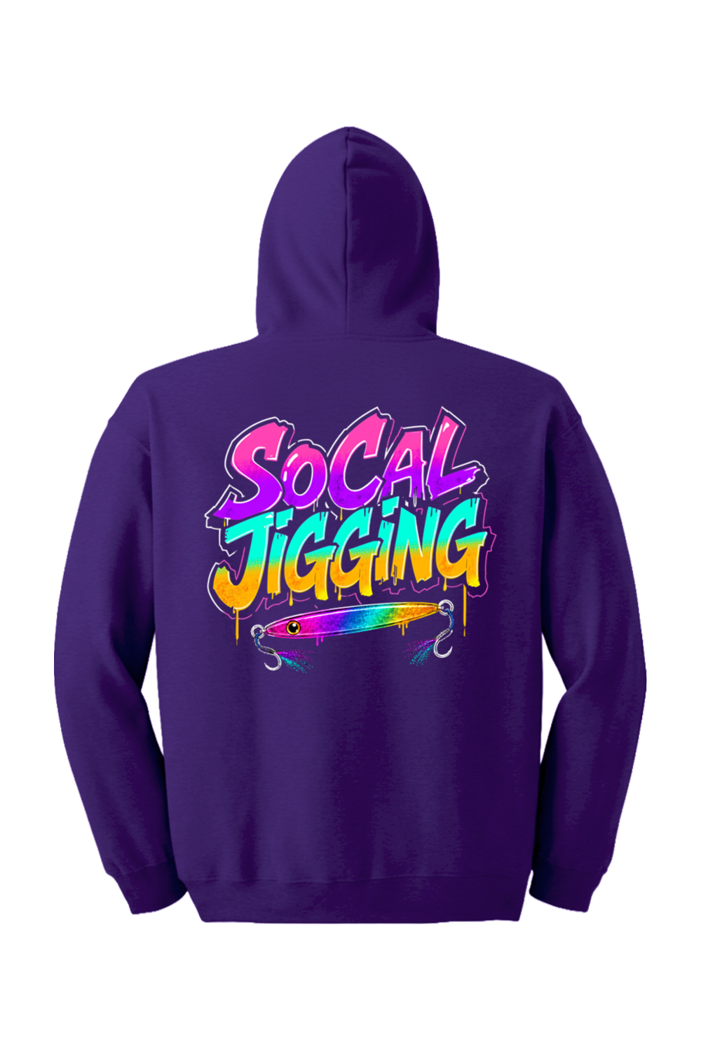 SoCal Jigging Retro Zip Hoodie