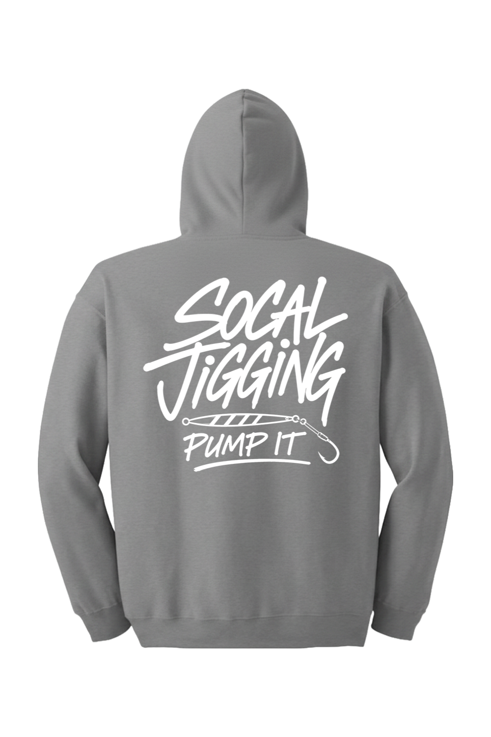 SoCal Jigging Pump It Zip Hoodie
