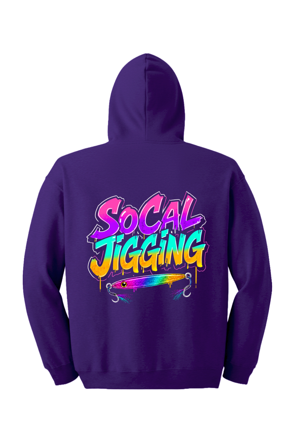 SoCal Jigging Retro Zip Hoodie