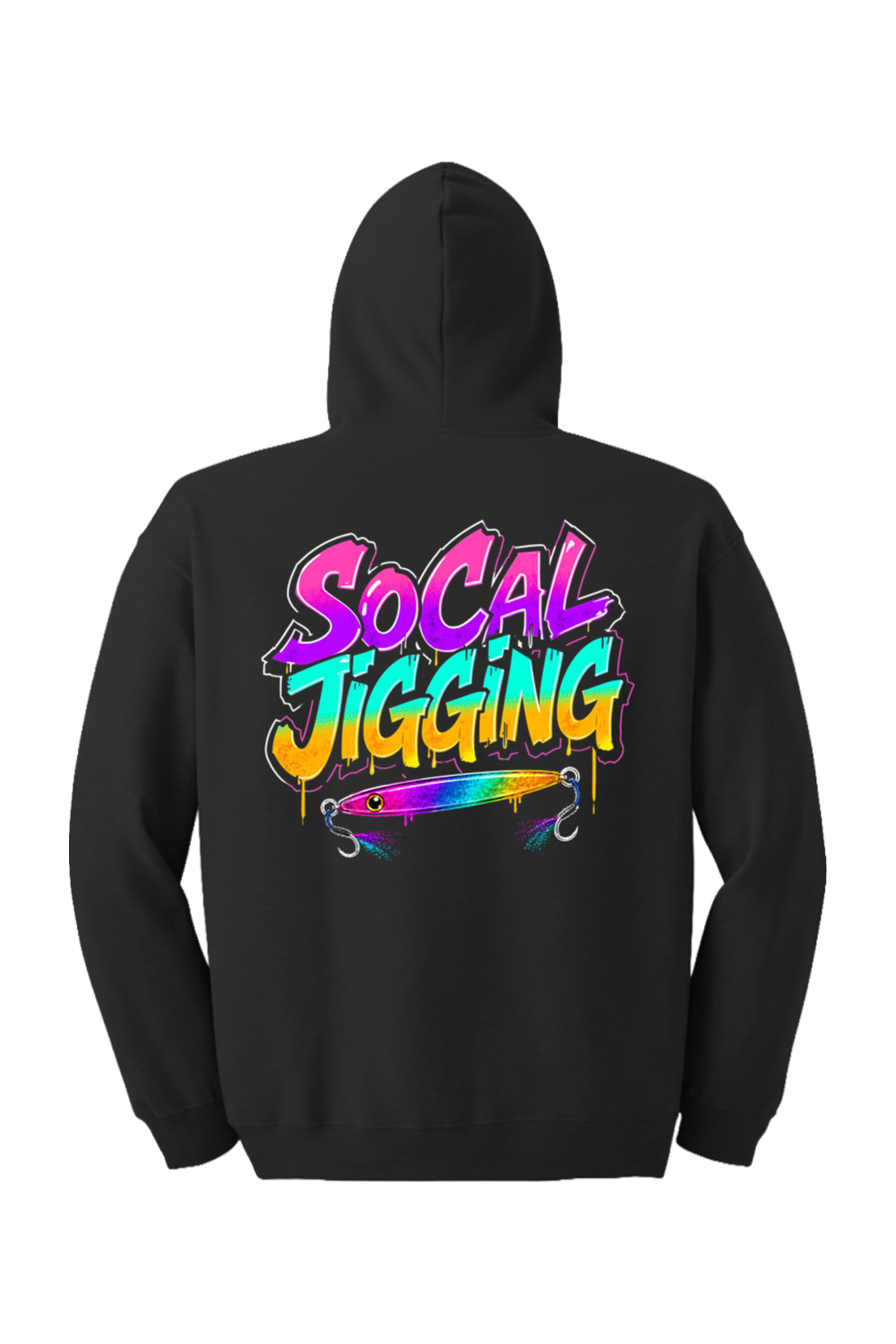 SoCal Jigging Retro Zip Hoodie