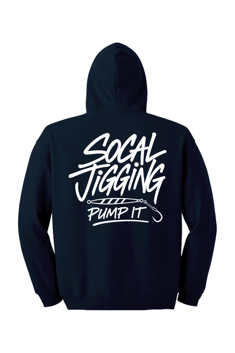 SoCal Jigging Pump It Zip Hoodie