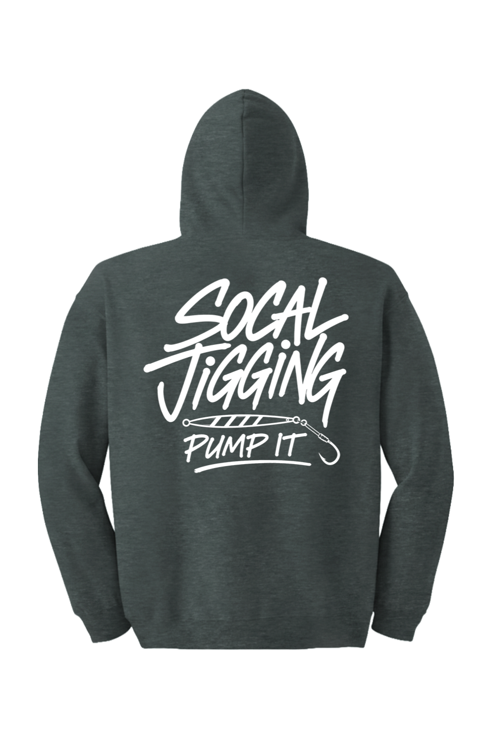 SoCal Jigging Pump It Zip Hoodie