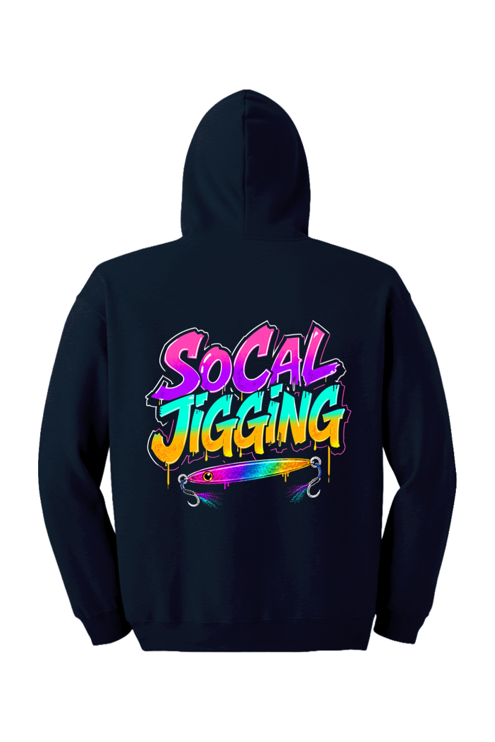 SoCal Jigging Retro Zip Hoodie