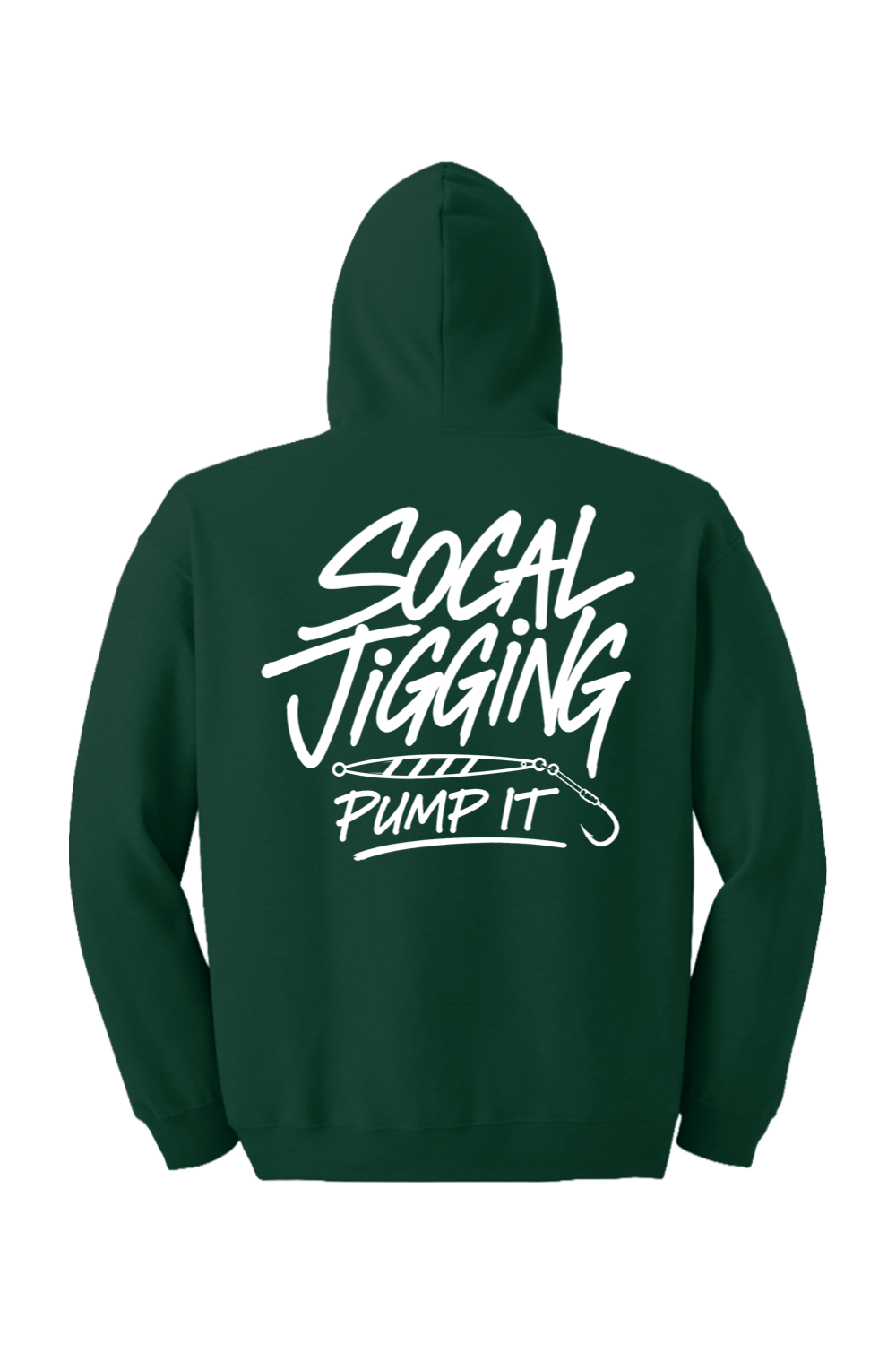 SoCal Jigging Pump It Zip Hoodie