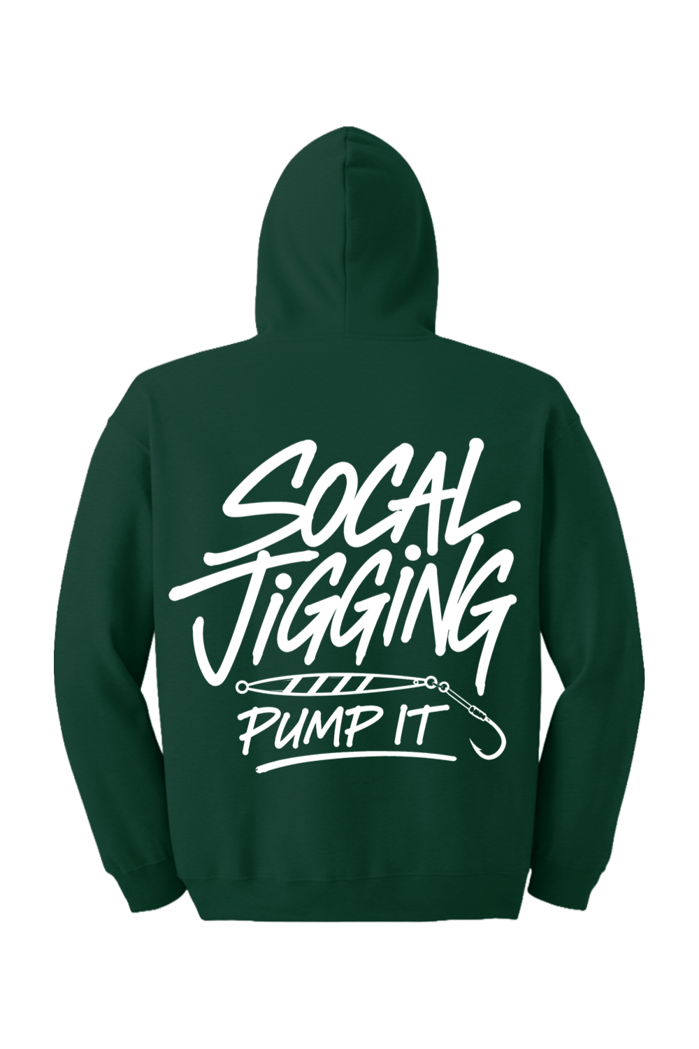 SOCAL JIGGING PUMP IT ZIP HOODIE