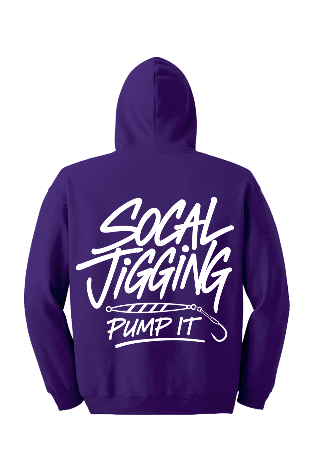 SOCAL JIGGING PUMP IT ZIP HOODIE
