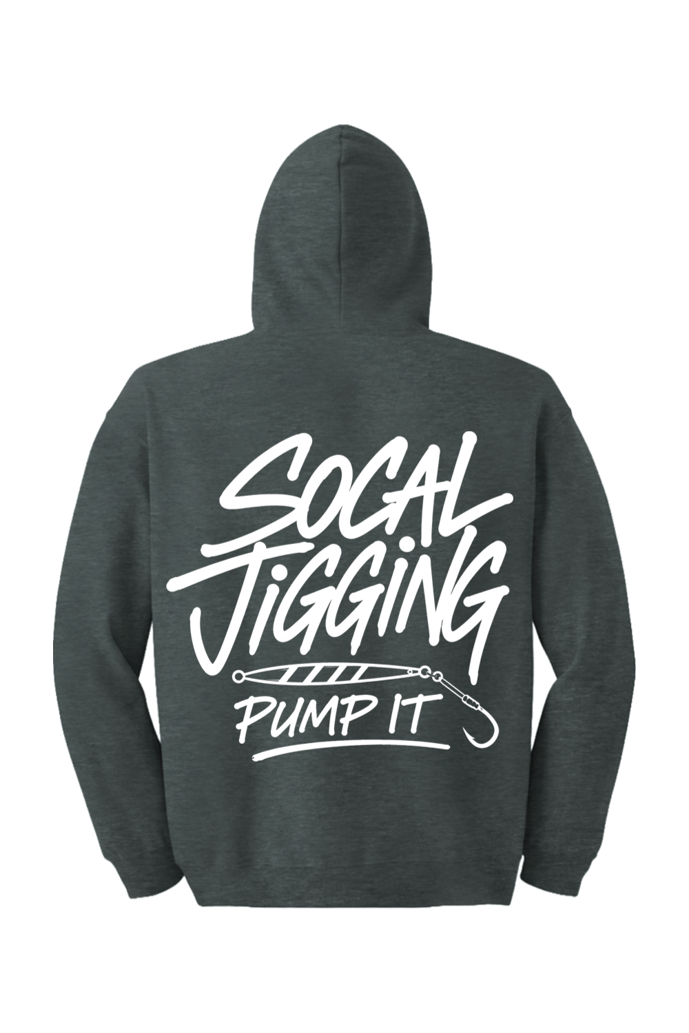 SOCAL JIGGING PUMP IT ZIP HOODIE