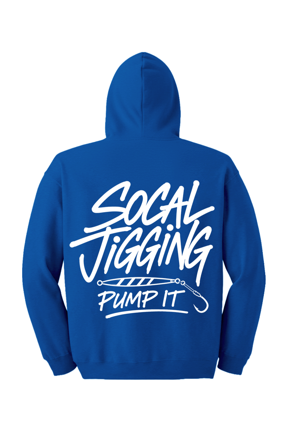 SOCAL JIGGING PUMP IT ZIP HOODIE
