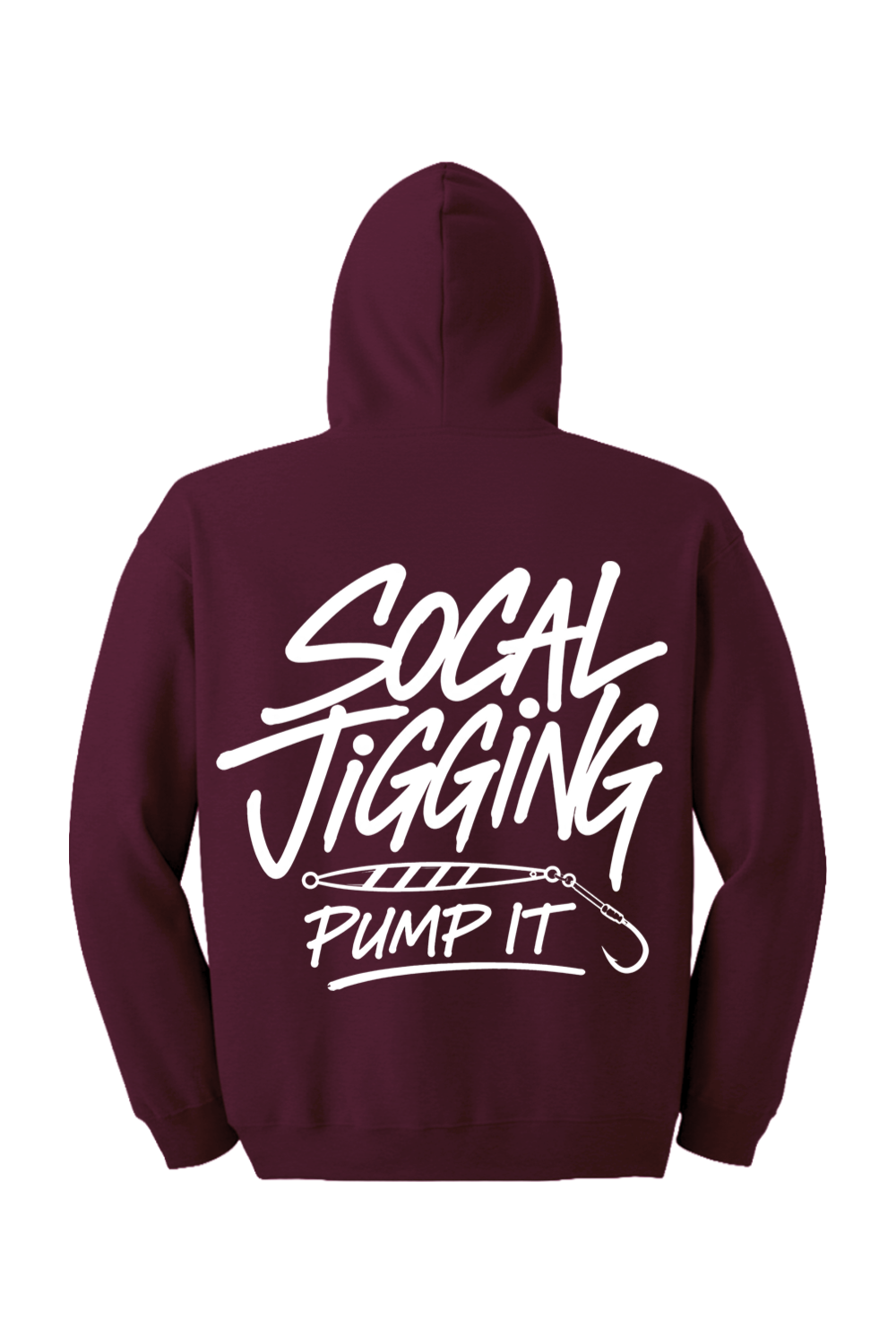 SOCAL JIGGING PUMP IT ZIP HOODIE