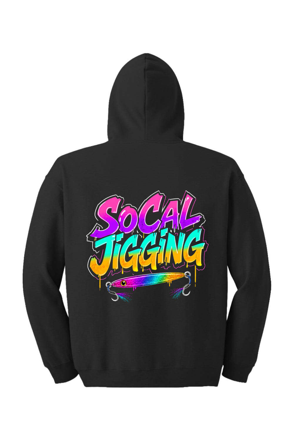 SoCal Jigging Retro Zip Hoodie