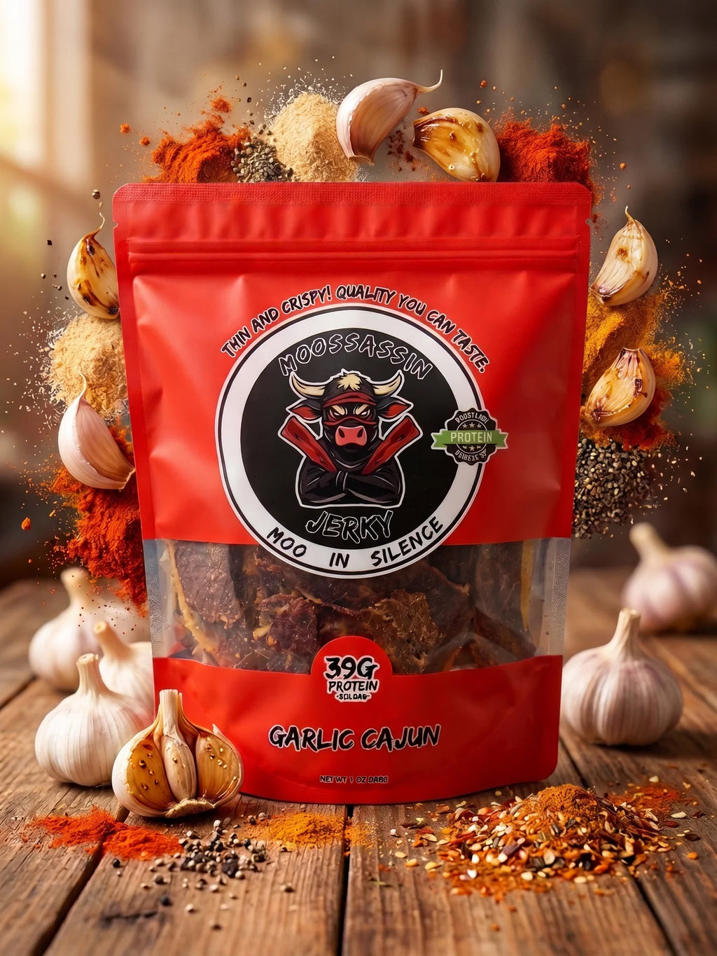 MOOSSASSIN THIN & CRISPY JERKY CHIPS