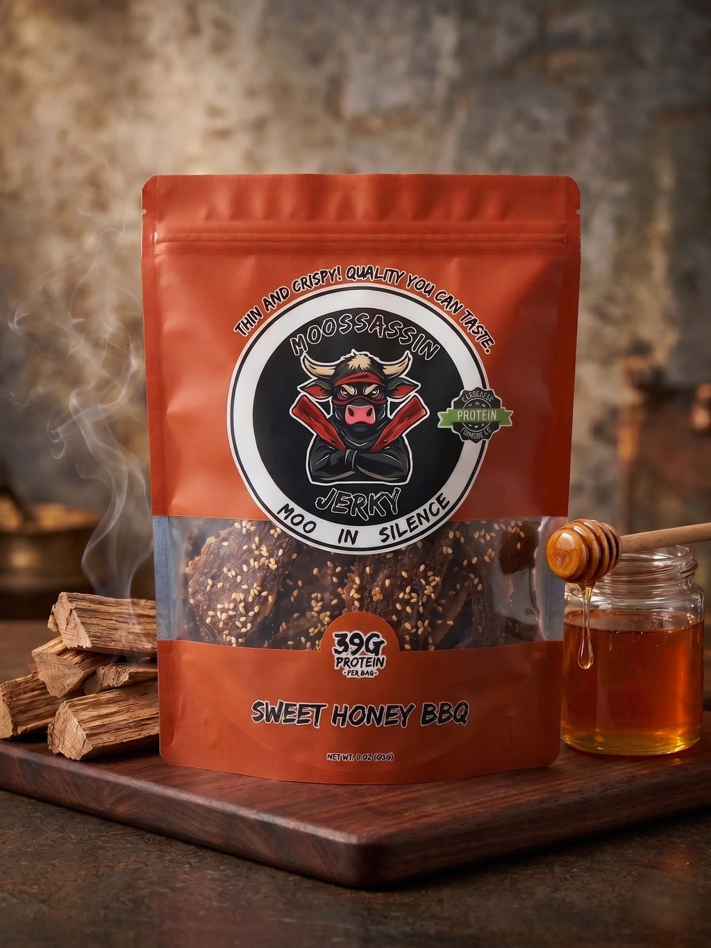 MOOSSASSIN THIN & CRISPY JERKY CHIPS